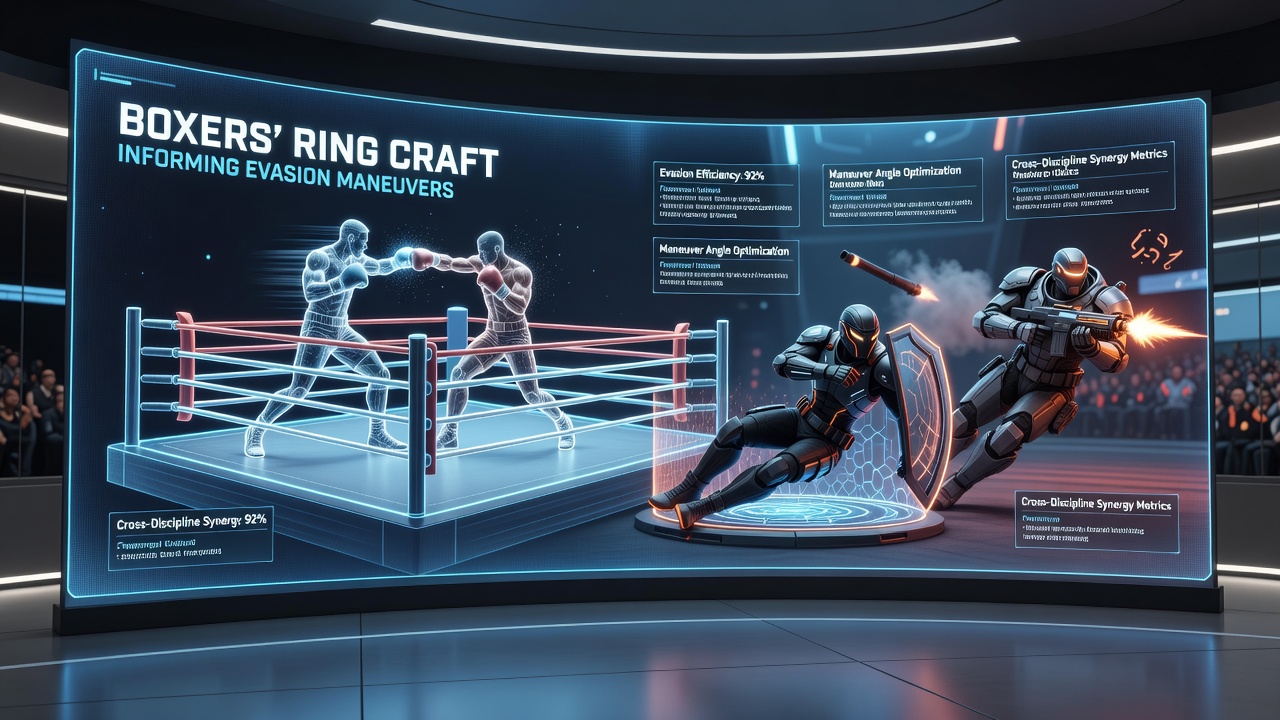 Boxer demonstrating lateral movement and ring positioning that parallels hero shooter strafing patterns