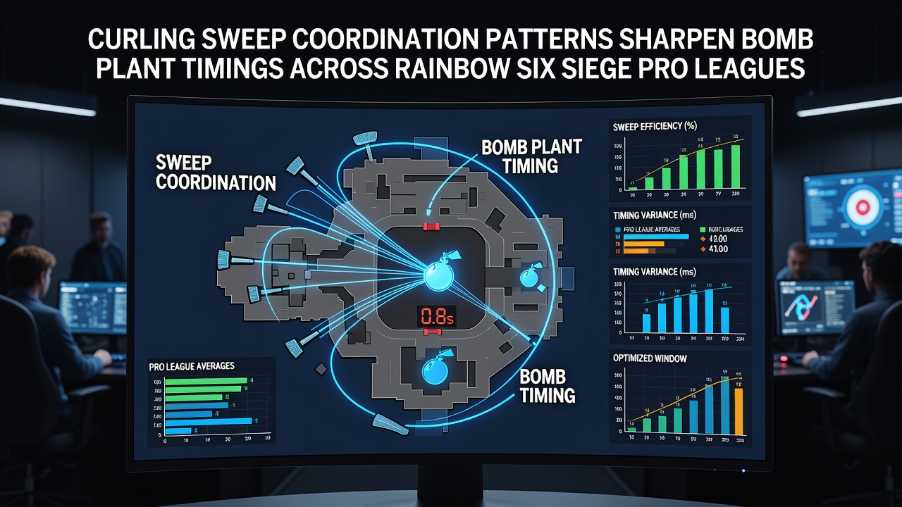 Rainbow Six Siege pro team executing coordinated plant timing